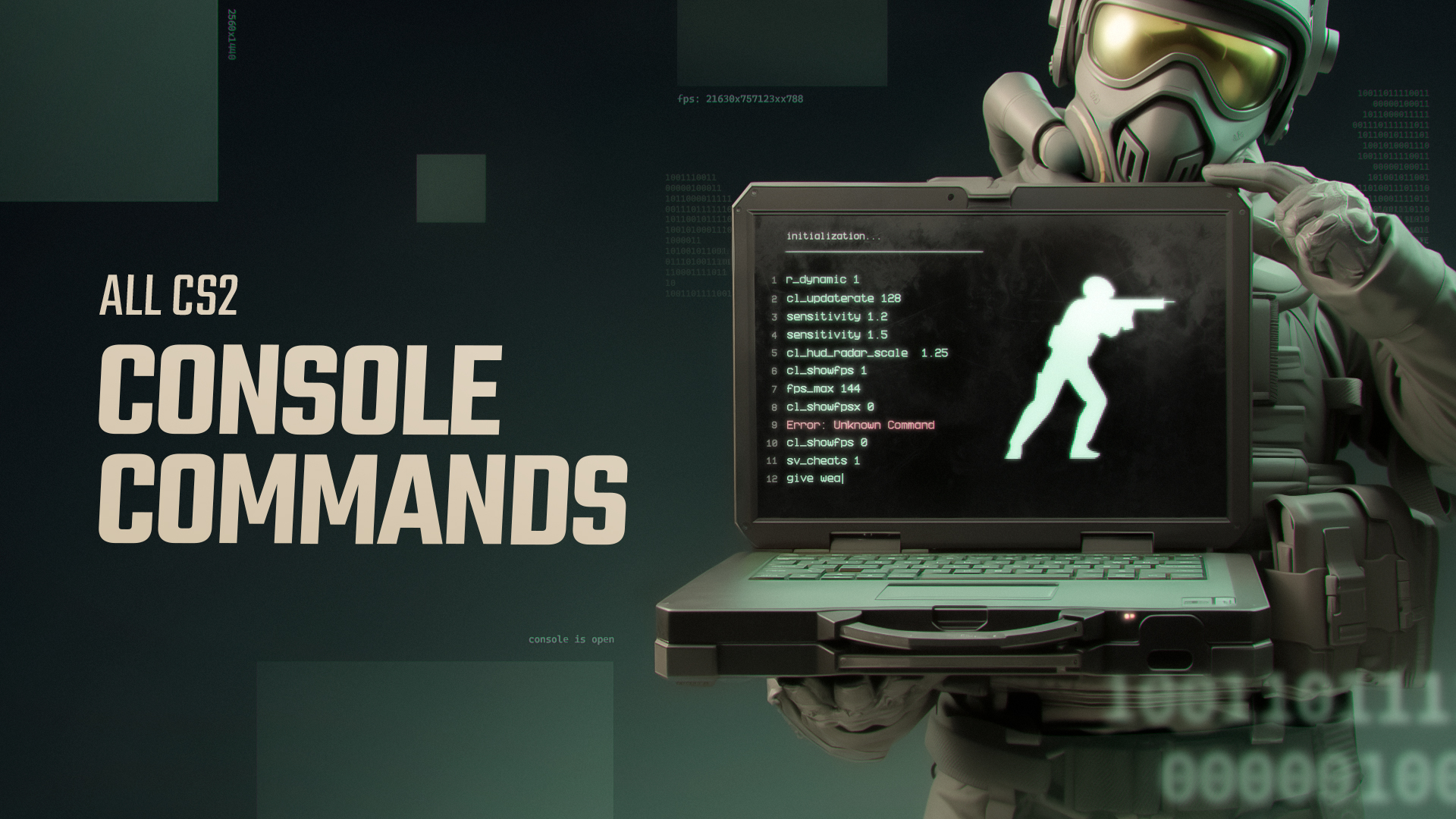 La liste complète de toutes les Commandes de la Console CS2 [2025]