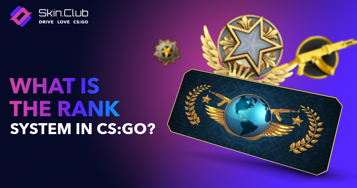 What is the rank system in CS: GO?