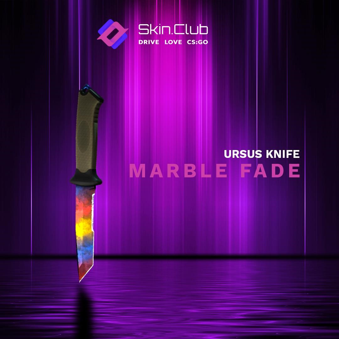 Ursus Knife Marble Fade