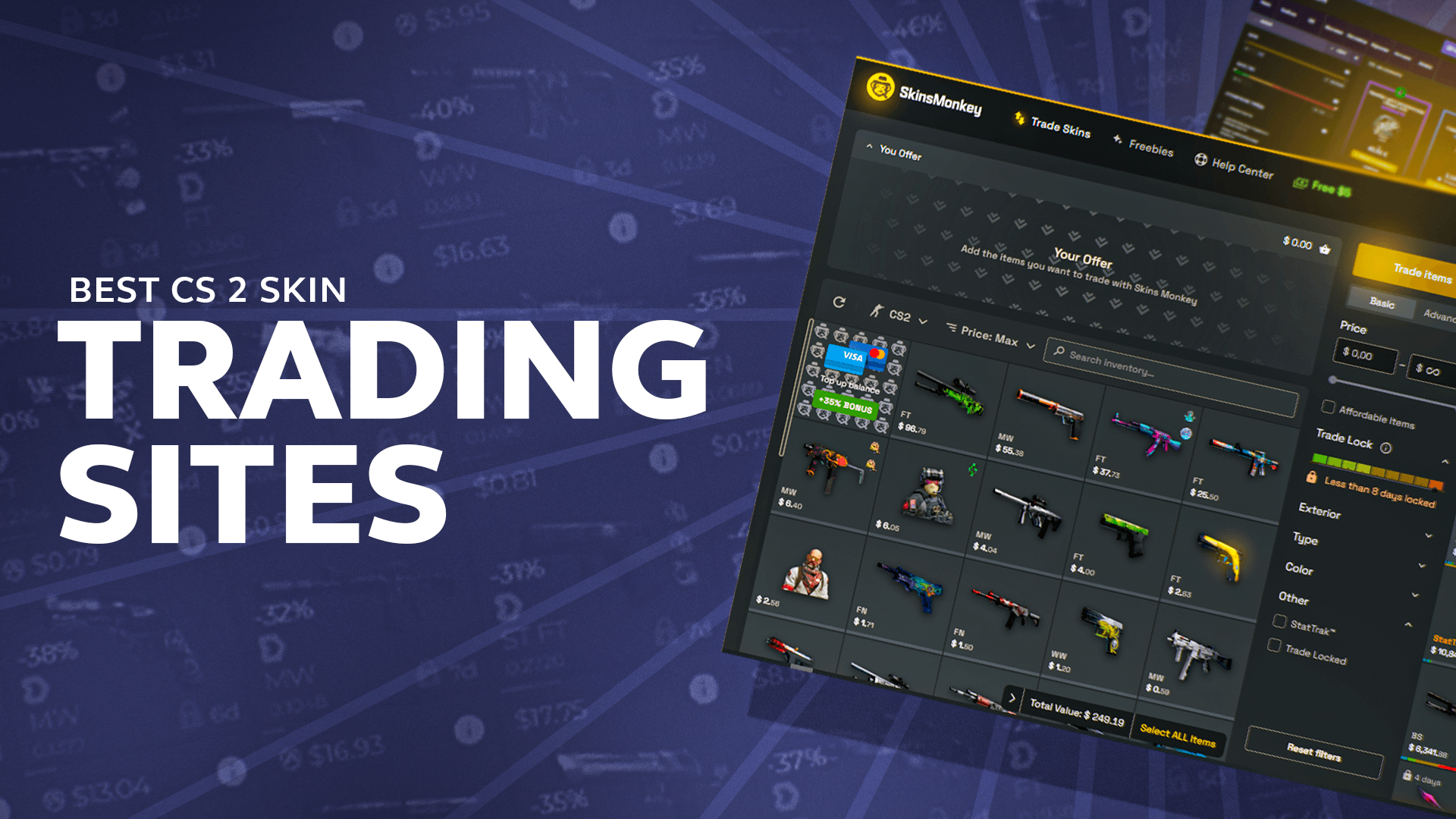 Best CS2 Skin Trading sites: Ultimate Guide [2023]