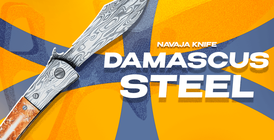 Navajakniv | Damascus Steel