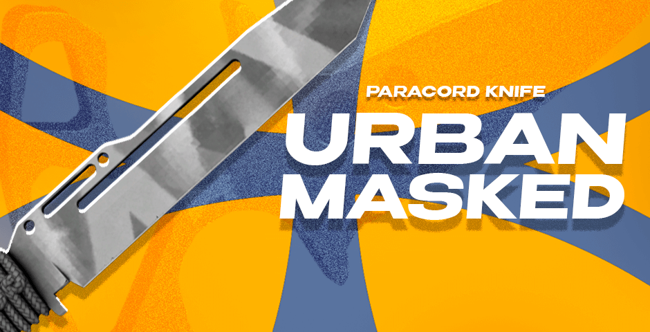 Paracord Knife | Urban Masked