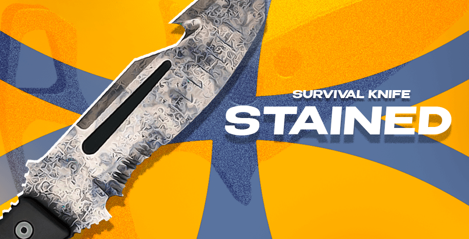 Survival Knife | Stained