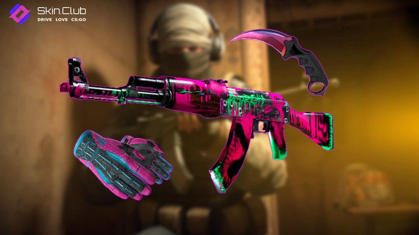 The Best CS GO AK-47 Skin Combinations with Gloves and Knives