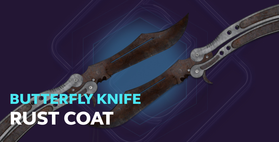 Butterfly Knife | Rust Coat