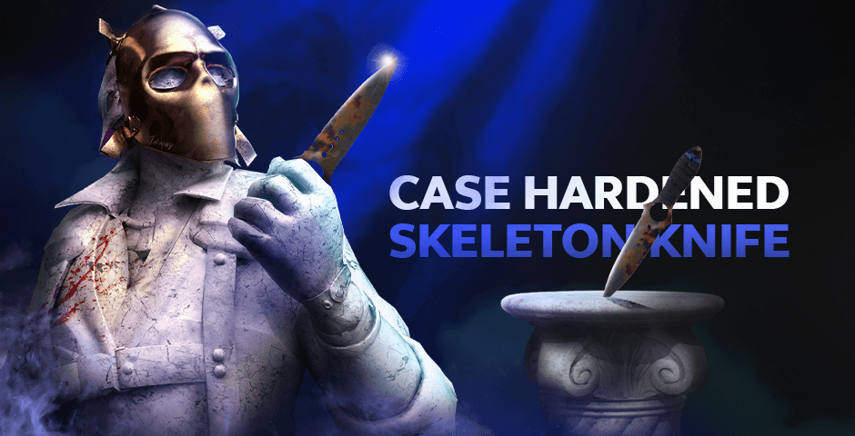 Skeleton Knife | Case Hardened