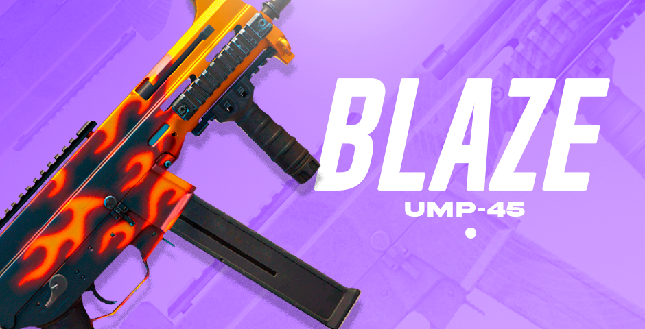 UMP-45 | Blaze