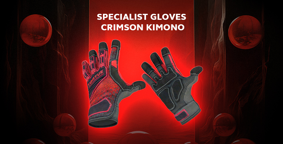 Specialist Gloves | Crimson Kimono