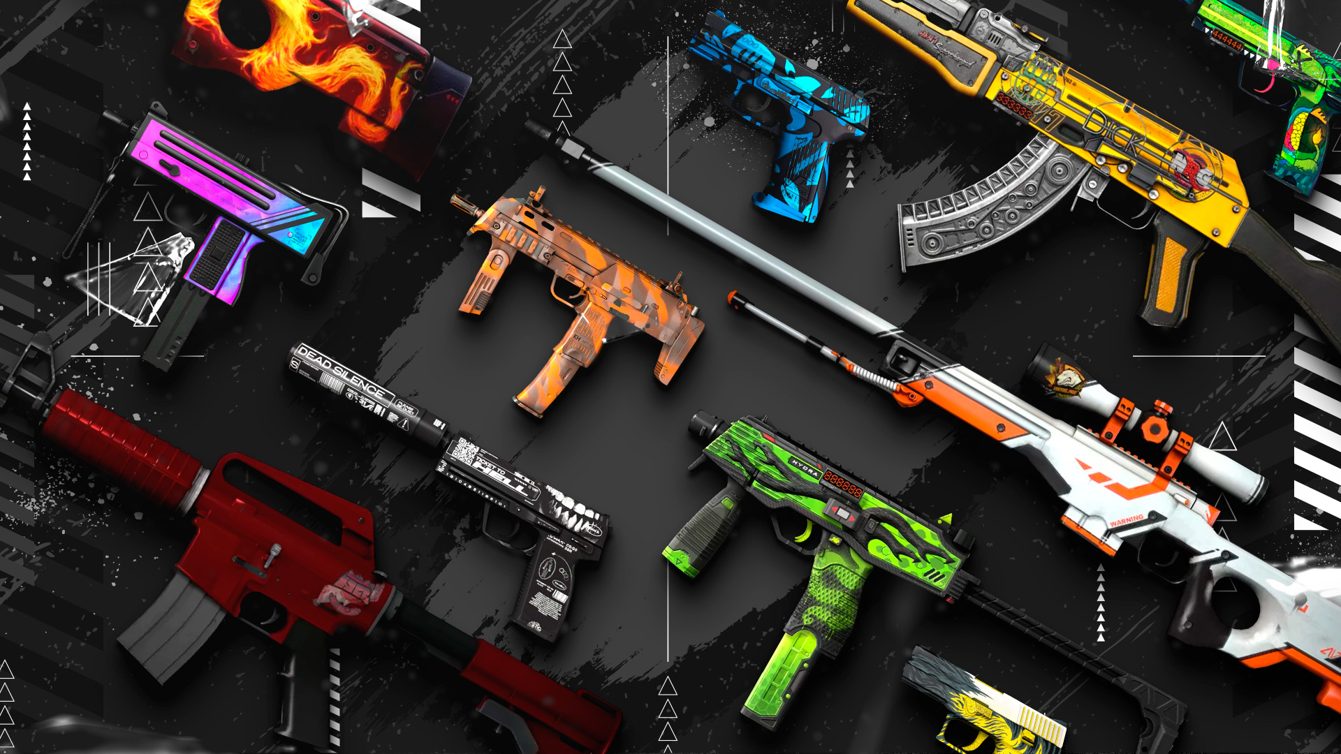 30 melhores skins para armas no CS2