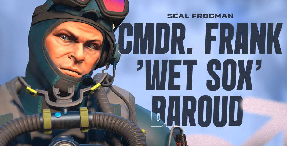 Cmdr. Frank 'Wet Sox' Baroud | SEAL Frogman