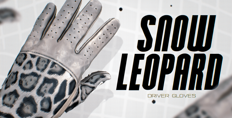 Driver Gloves | Snow Leopard