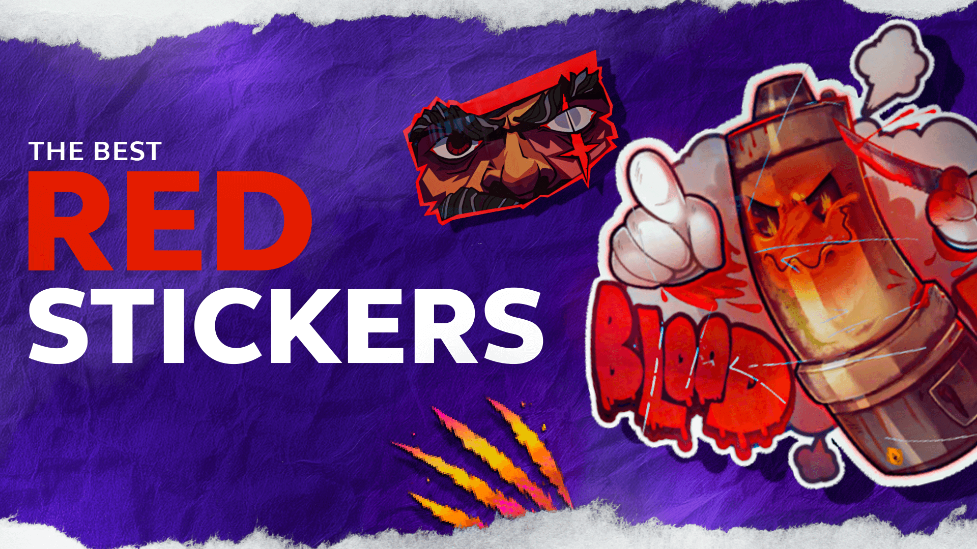 The Best Red Stickers in Counter Strike 2 [2023]