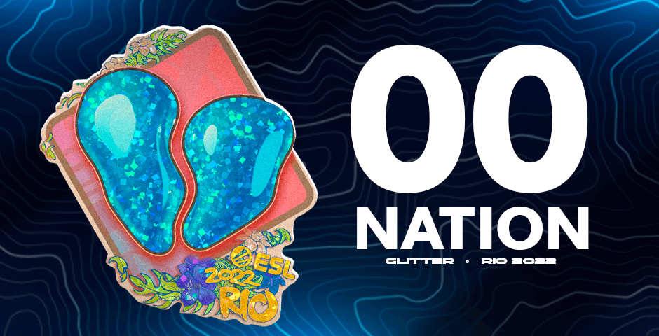 00 Nation (Glitter) | Rio 2022