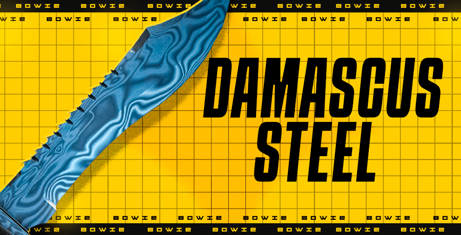 Bowie Knife | Damascus Steel