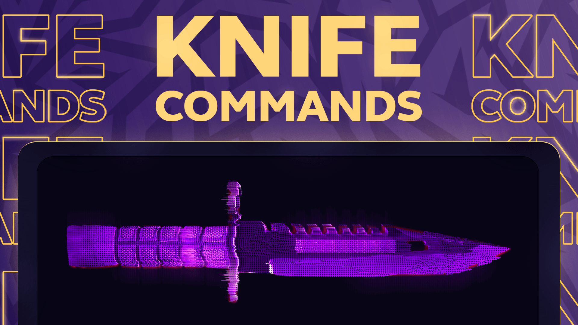 CS2 Knife Commands: Guide for Newbies [2024]