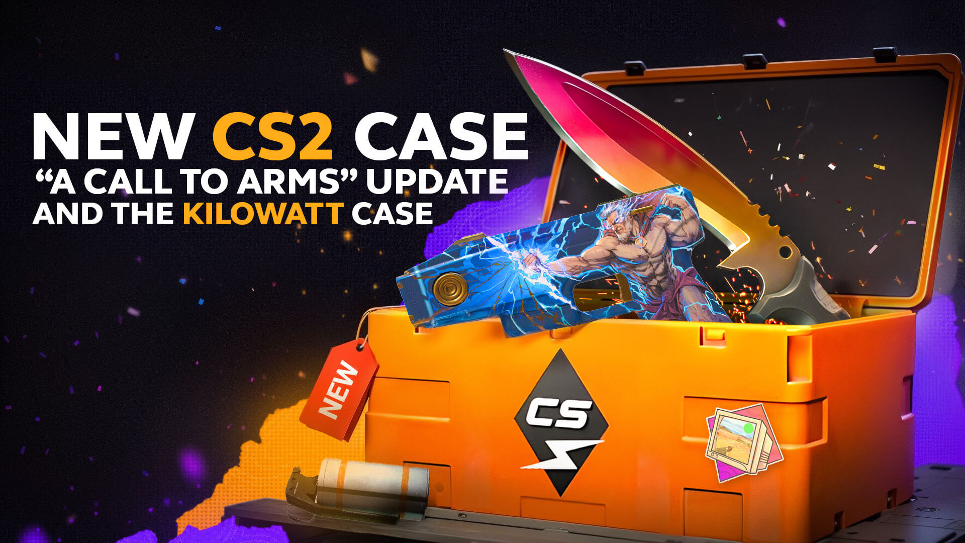 New CS2 Case: “A Call to Arms” Update and the Kilowatt Case