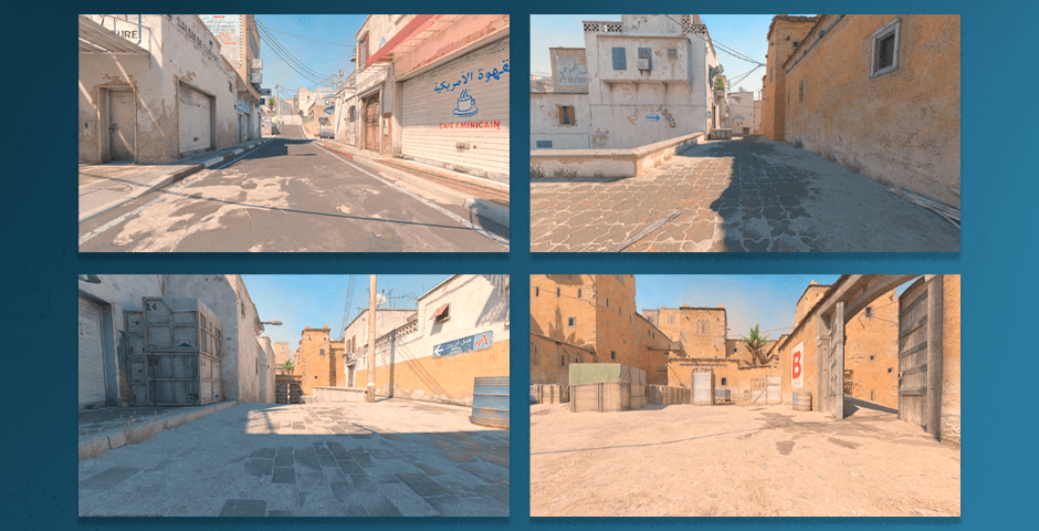 Key Positions on Dust 2