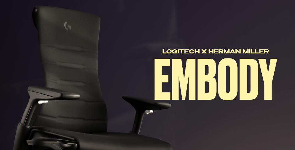 Logitech x Herman Miller Embody