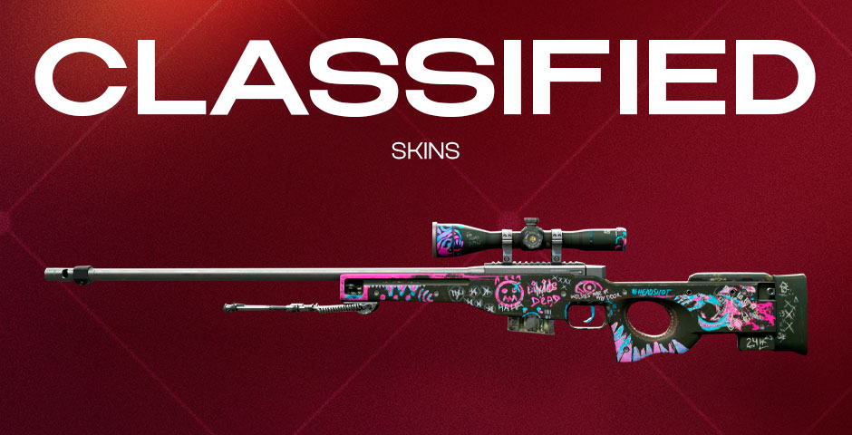 Classified (Pink) Skins