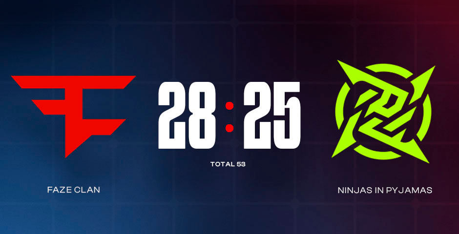 FaZe Clan vs. Ninjas In Pyjamas