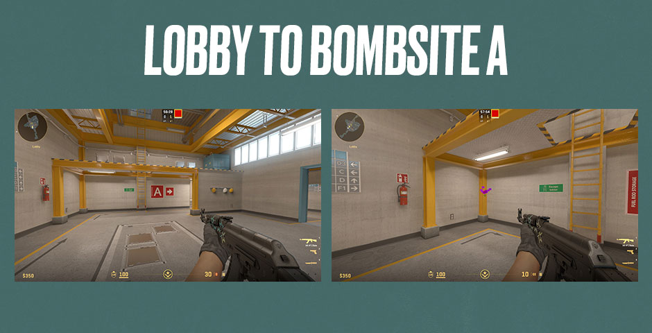 Lobby to A Bombsite