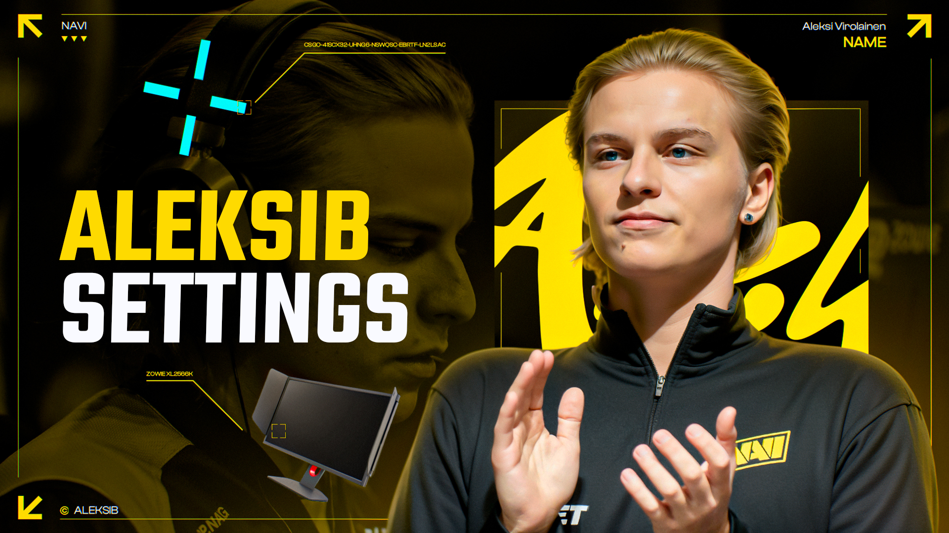 Aleksib CS2 Settings: Full Guide [2025]