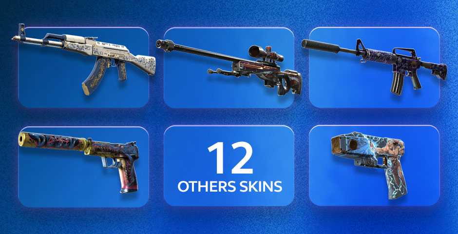 List of Skins Available in the Kilowatt Case