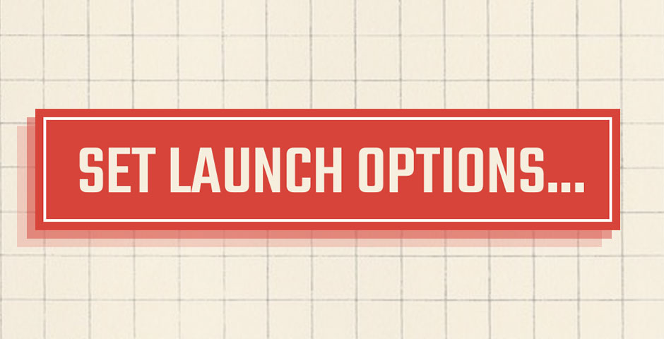 Change Launch Options