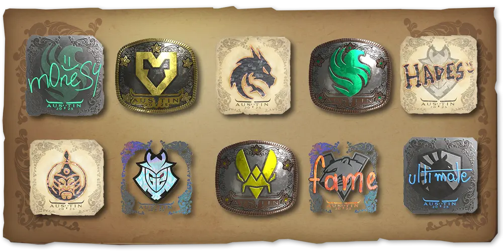 Stickers Are Here: Valve Releases BLAST.tv Austin Major Content Update