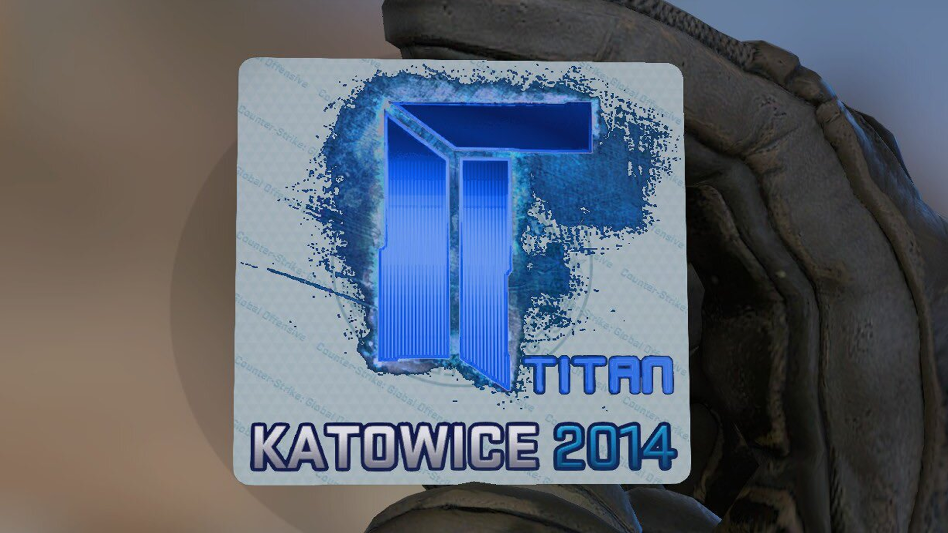 How to make Budget Titan (Holo) | Katowice 2014 Craft