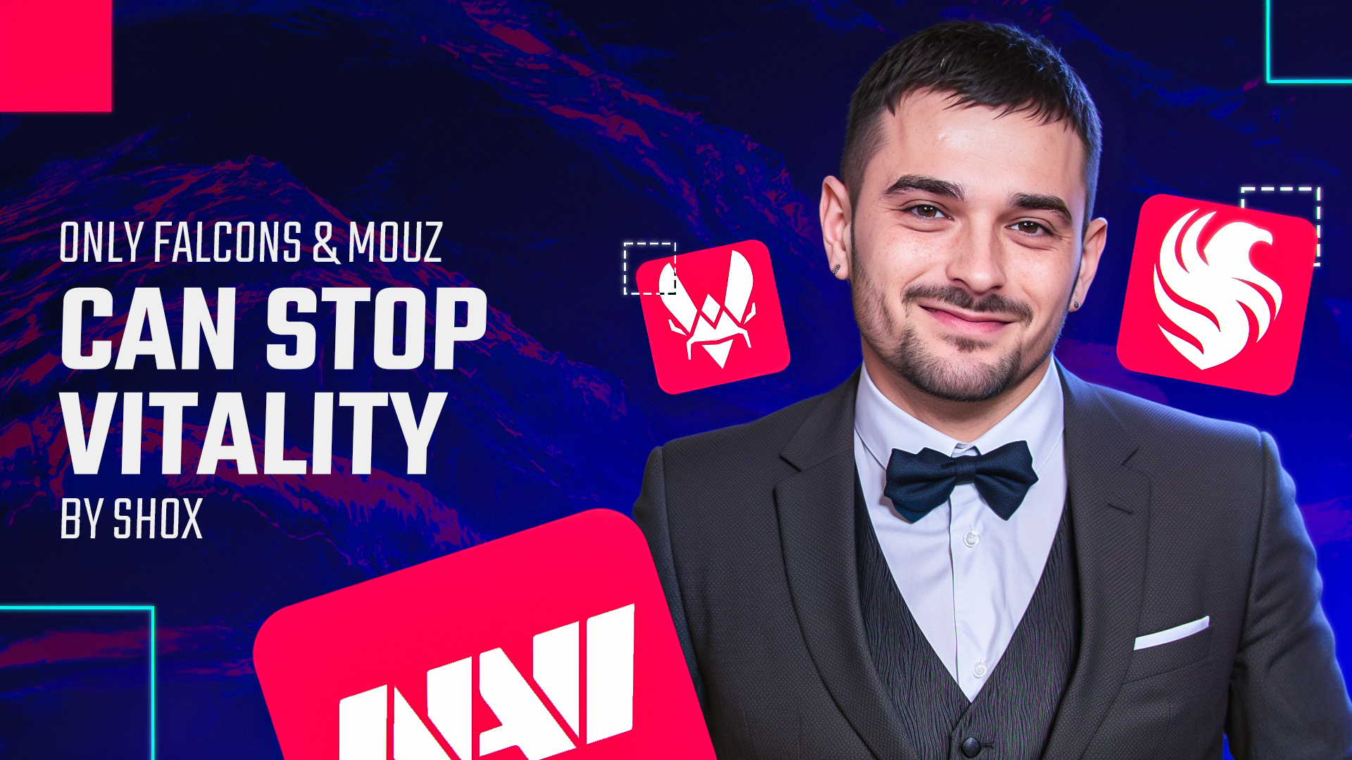 shox: — “Only Falcons and MOUZ are real threats to Vitality”