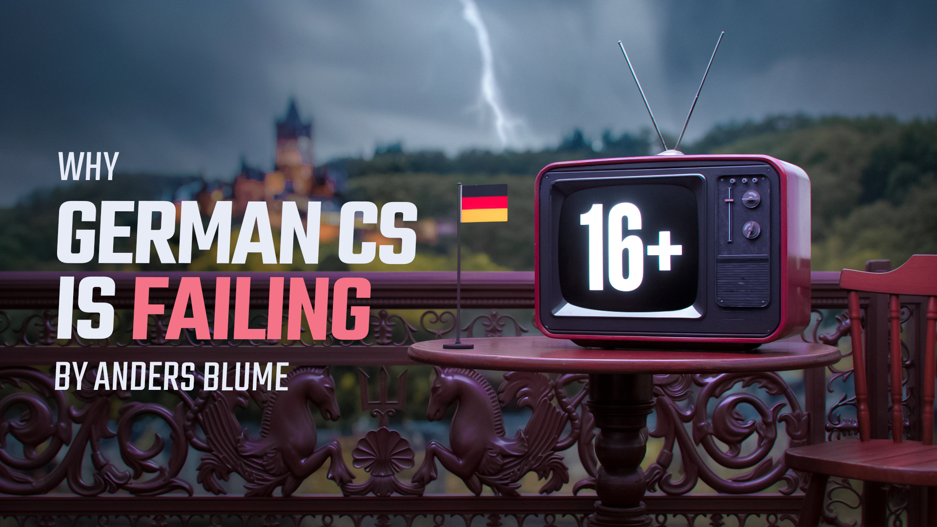 Germany’s CS Tragedy: Anders Blume’s Take