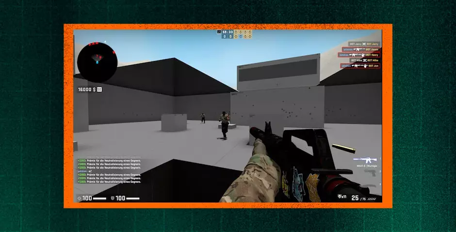 Fast Aim/Reflex Training Map