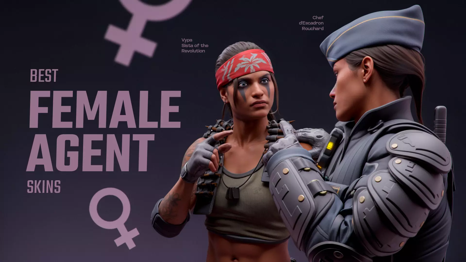 CS2のベスト女性エージェントスキン：ランキング [2025]