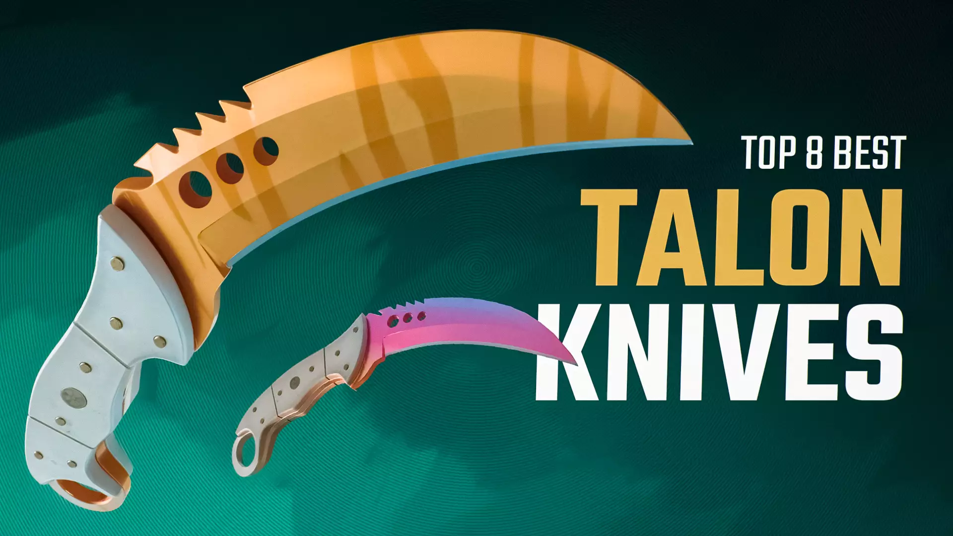 Las Mejores Skins de Cuchillo Talon en CS2 para Usar (2025)