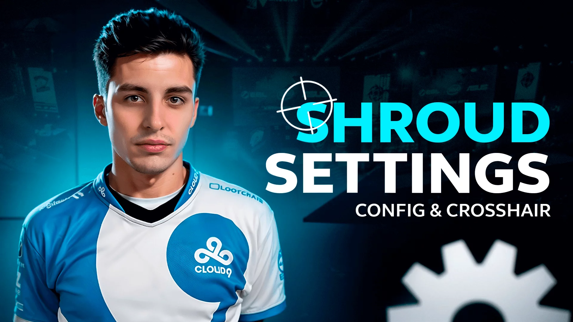 Réglages CS2 de Shroud: Config, Sensibilité, Réticule