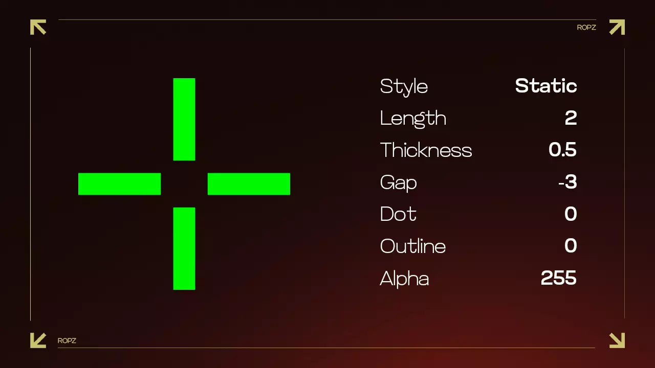 Crosshair Settings
