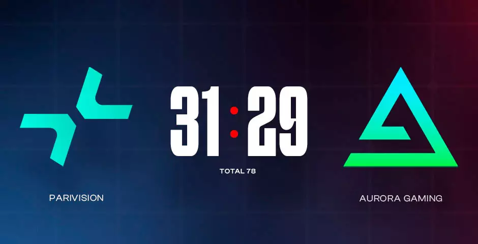 PARIVISION vs. Aurora Gaming