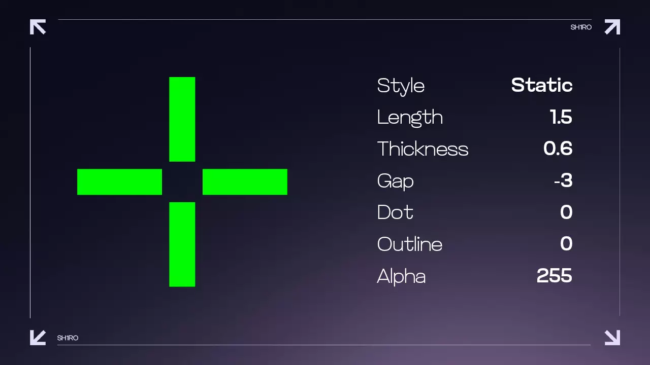 Crosshair Settings