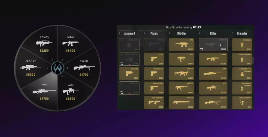 The New Buy Menu and HUD