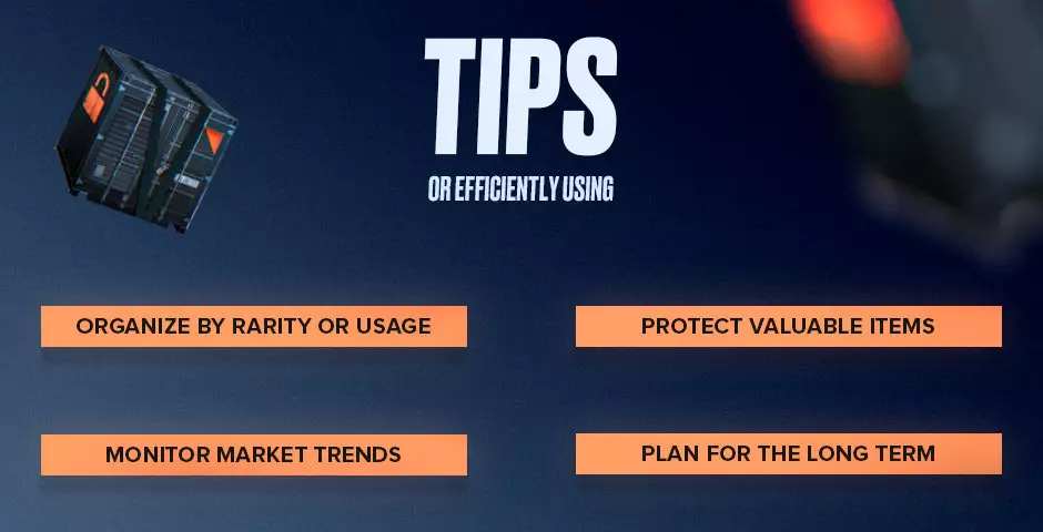 Tips for Efficiently Using CS2 Storage Units