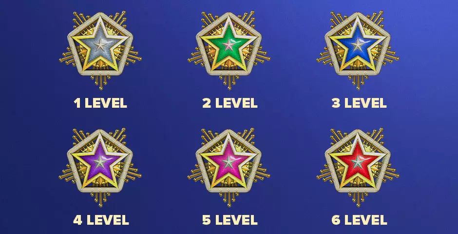 CS2 Service Medal Colors and Tiers