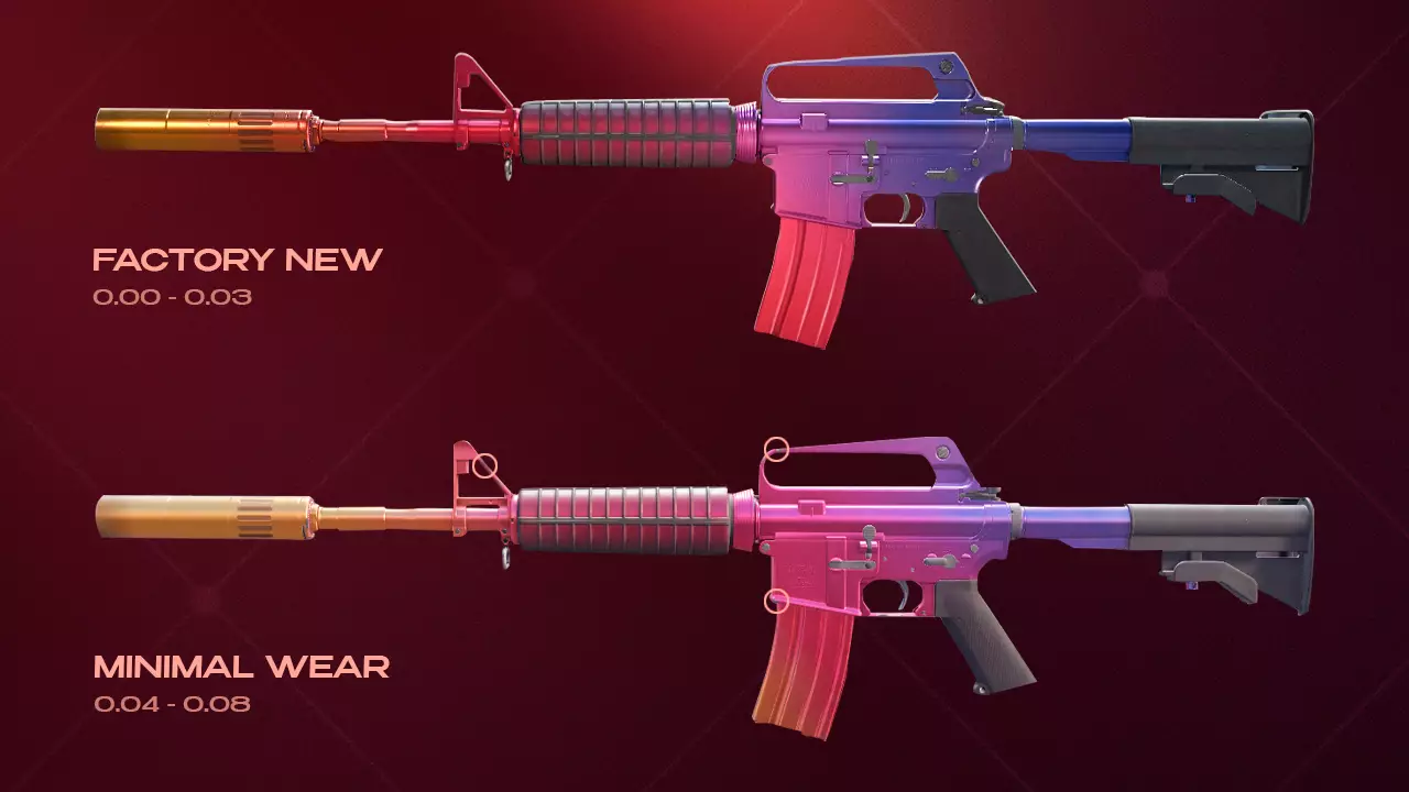 M4A1-S Fade Float Value