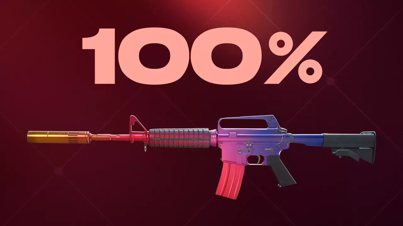 M4A1-S Fade Rarity and Value