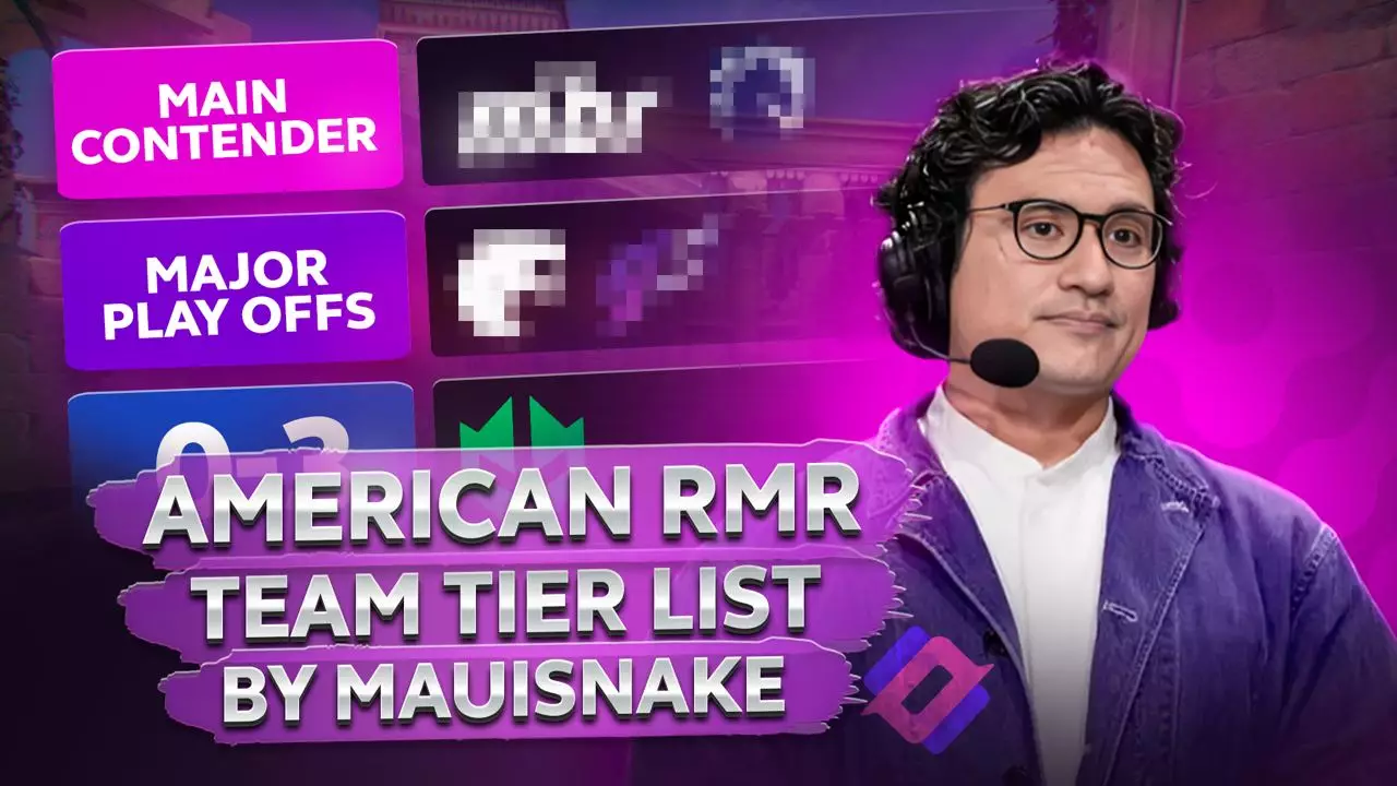 Lista de Niveles de Equipos Americanos RMR por Mauisnake: Perspectivas Post-RMR