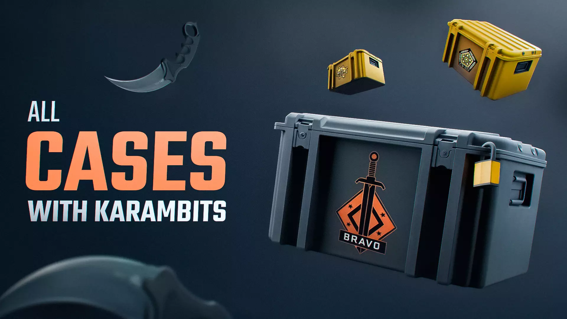 All CS2 Cases With Karambits [2025]