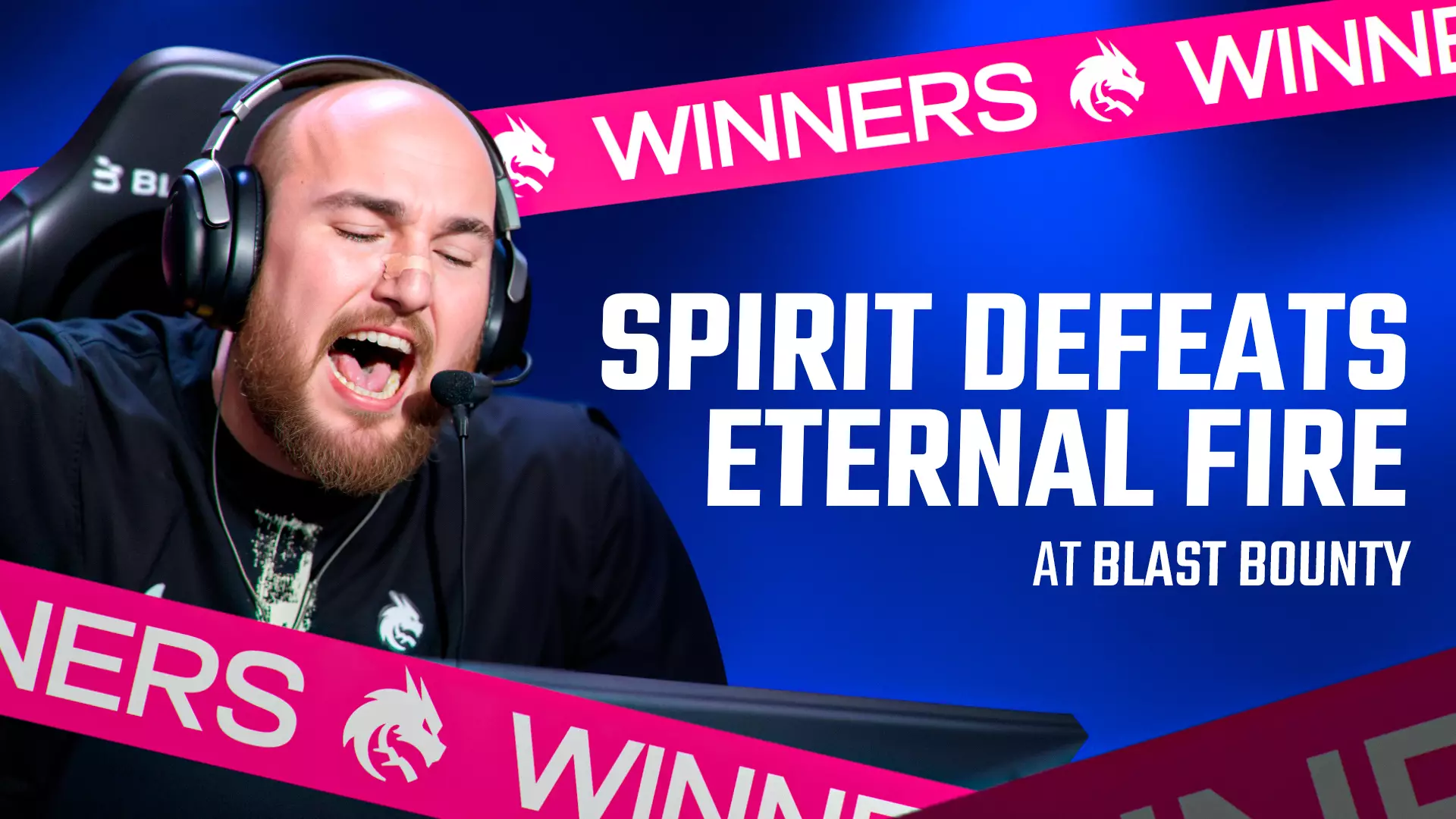 Team Spirit Topple Eternal Fire to Claim BLAST Bounty Title