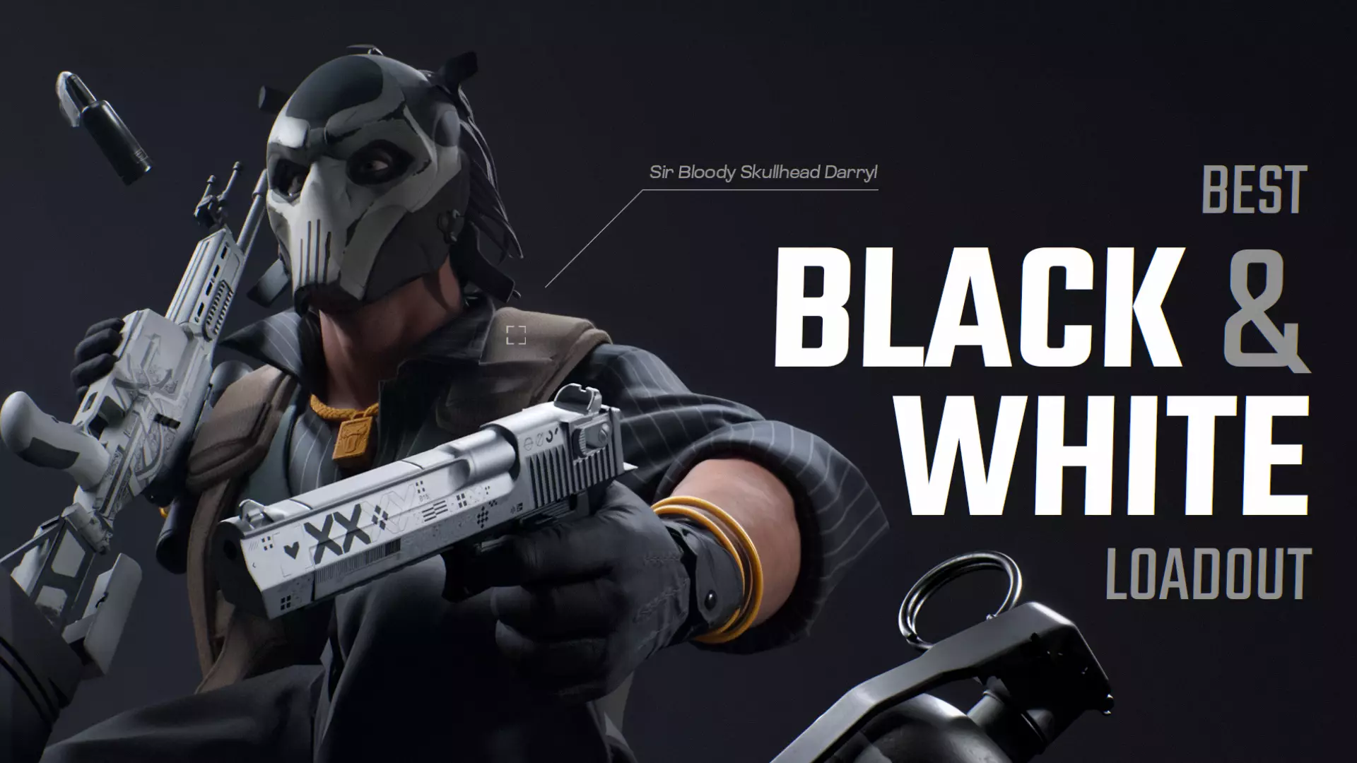 Best Black-and-White Loadout in CS2 [2025]
