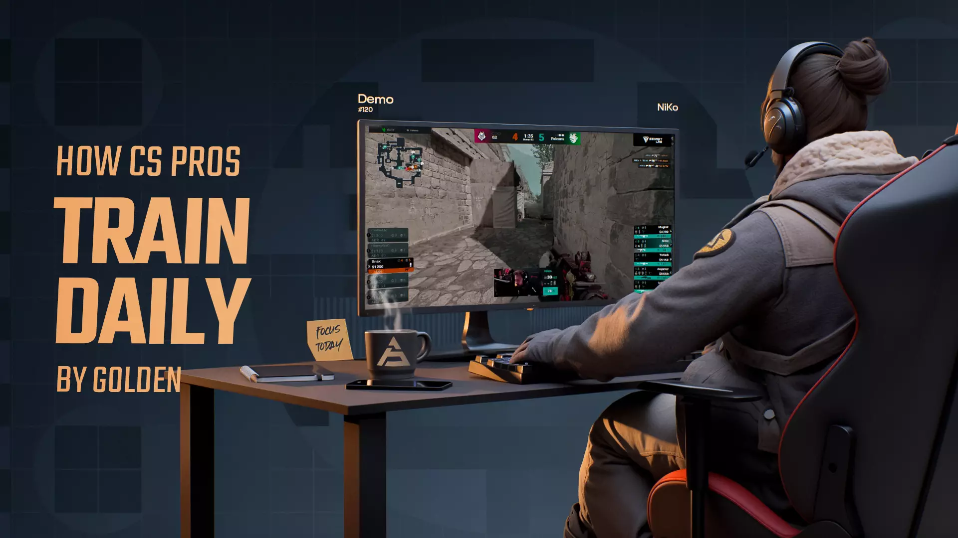 Daily Life of a CS Pro Player – GOLDEN’s Guide