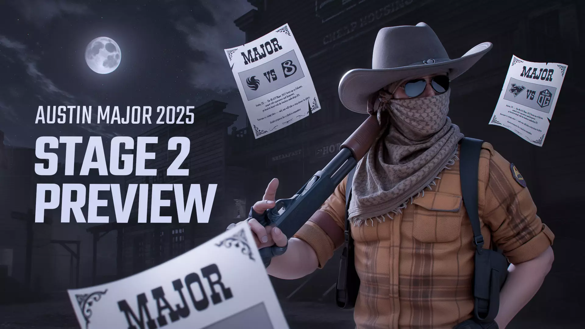 BLAST.tv Austin Major 2025 ステージ2 プレビュー：フォーマット、有力チーム、そして台風の目になりうるチームたち